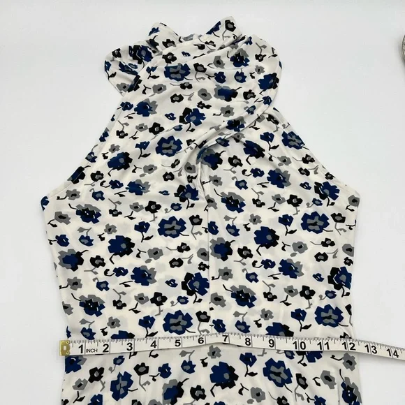 FREE PEOPLE - Floral High Neck Criss-Cross Dress - Picture 11 of 12